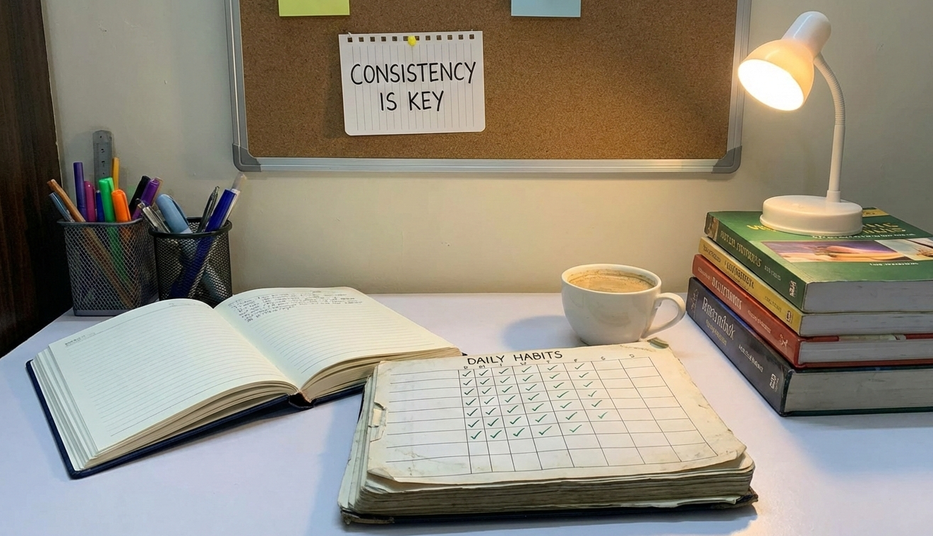 Being consistent is underrated